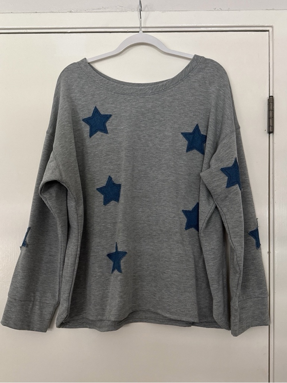 Notations Gray Crewneck Sweatshirt